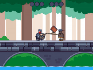 Игра Рыцарская Драка (Knight Brawl) — играть онлайн бесплатно (изображение №3)