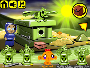Игра Счастливая Обезьянка 540: Священный Сфинкс (Monkey GO Happy Stage 540: The Sacred Sphinx) — играть онлайн бесплатно (изображение №4)