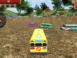 Игра Дерби на Школьном Автобусе (School Bus Demolition Derby) — играть онлайн бесплатно (изображение №4)