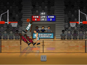 Игра Бодрый Баскетбол (Bouncy Basketball) — играть онлайн бесплатно (изображение №5)