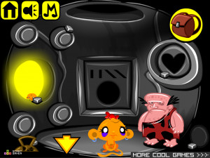 Игра Счастливая Обезьянка 542: Пузырь Дино (Monkey GO Happy Stage 542: Bubble Dino) — играть онлайн бесплатно (изображение №6)