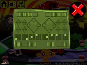 Игра Счастливая Обезьянка 544: Приключения Джокера (Monkey GO Happy Stage 544: Joker Adventure) — играть онлайн бесплатно (изображение №4)