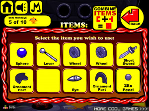 Игра Счастливая Обезьянка 548: Золотые Птицы (Monkey GO Happy Stage 548: Golden Birds) — играть онлайн бесплатно (изображение №8)