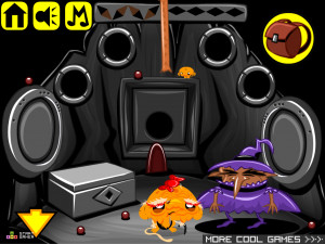 Игра Счастливая Обезьянка 552: Домик с Золотом (Monkey GO Happy Stage 552: Cabin Gold) — играть онлайн бесплатно (изображение №5)