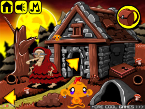 Игра Счастливая Обезьянка 556: Бабочки (Monkey GO Happy Stage 556: Butterflies) — играть онлайн бесплатно (изображение №2)