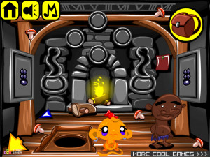 Игра Счастливая Обезьянка 556: Бабочки (Monkey GO Happy Stage 556: Butterflies) — играть онлайн бесплатно (изображение №3)