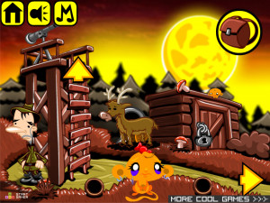 Игра Счастливая Обезьянка 556: Бабочки (Monkey GO Happy Stage 556: Butterflies) — играть онлайн бесплатно (изображение №5)