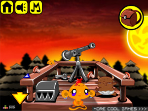 Игра Счастливая Обезьянка 556: Бабочки (Monkey GO Happy Stage 556: Butterflies) — играть онлайн бесплатно (изображение №6)