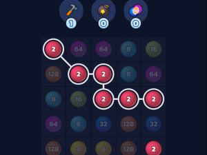 Игра 2048: Связать и Объединить (2048: Link ‘n Merge) — играть онлайн бесплатно (изображение №2)