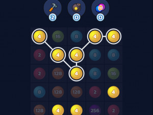 Игра 2048: Связать и Объединить (2048: Link ‘n Merge) — играть онлайн бесплатно (изображение №4)