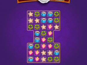 Игра Джевел: Рождественская История (Jewel Christmas Story) — играть онлайн бесплатно (изображение №2)