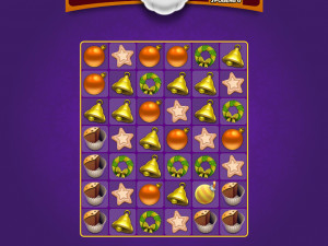 Игра Джевел: Рождественская История (Jewel Christmas Story) — играть онлайн бесплатно (изображение №6)