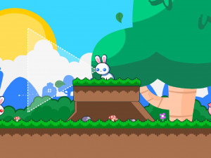 Игра Довольно Странный Кролик (A Pretty Odd Bunny) — играть онлайн бесплатно (изображение №2)