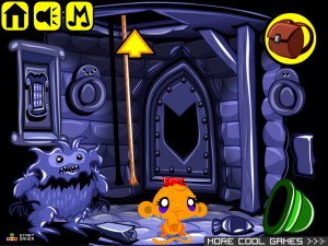 Игра Счастливая Обезьянка 558: Потерянный Мальчик — Глава 1 (Monkey GO Happy Stage 558: The Lost Boy — Chapter 1) — играть онлайн бесплатно (изображение №7)