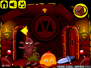 Игра Счастливая Обезьянка 560: Потерянный Мальчик — Глава 2 (Monkey GO Happy Stage 560: The Lost Boy — Chapter 2) — играть онлайн бесплатно (изображение №2)