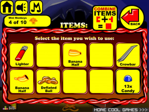 Игра Счастливая Обезьянка 563: Обезьяны на Ледниках в Жару (Monkey GO Happy Stage 563: Monkeys on Glaciers in a Heat Wave theme) — играть онлайн бесплатно (изображение №4)