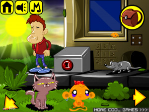 Игра Счастливая Обезьянка 564: Ранняя Пташка Получает Червя (Monkey GO Happy Stage 564: Early Bird Gets The Worm) — играть онлайн бесплатно (изображение №5)