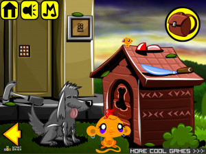 Игра Счастливая Обезьянка 564: Ранняя Пташка Получает Червя (Monkey GO Happy Stage 564: Early Bird Gets The Worm) — играть онлайн бесплатно (изображение №6)