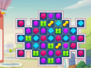 Игра Щенячья История 2: Три в Ряд (Dog Puzzle Story 2) — играть онлайн бесплатно (изображение №2)