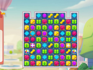 Игра Щенячья История 2: Три в Ряд (Dog Puzzle Story 2) — играть онлайн бесплатно (изображение №4)