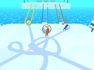 Игра Гонки со Снежным Шаром (Snowball Racing) — играть онлайн бесплатно (изображение №2)