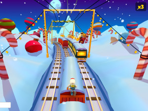 Игра Сабвей Серф: Зимние Каникулы (Subway Surfers World Tour: Winter Holiday) — играть онлайн бесплатно (изображение №5)