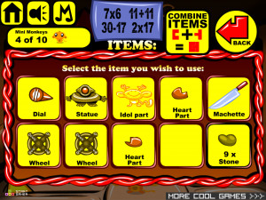 Игра Счастливая Обезьянка 573: Поиски Скрытого Города Бананавилль (Monkey GO Happy Stage 573: Monkey and the Search for the hidden city of Bananaville theme) — играть онлайн бесплатно (изображение №4)