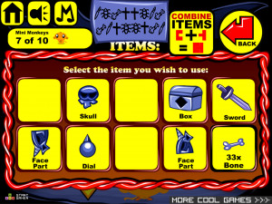 Игра Счастливая Обезьянка 576: Пробудить Зомби (Monkey GO Happy Stage 576: Awaken The Zombie) — играть онлайн бесплатно (изображение №7)