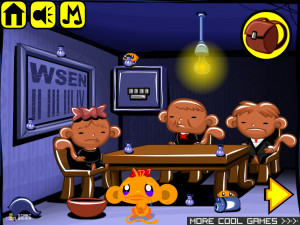 Счастливая Обезьянка 577: Настольная Игра Уиджа (Monkey GO Happy Stage 577: Ouija Board Game) — играть онлайн бесплатно (изображение №2)