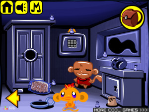 Счастливая Обезьянка 577: Настольная Игра Уиджа (Monkey GO Happy Stage 577: Ouija Board Game) — играть онлайн бесплатно (изображение №3)