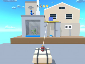 Игра Брось Гранату в Стикмена (Grenade Hit Stickman) — играть онлайн бесплатно (изображение №3)