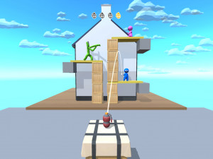 Игра Брось Гранату в Стикмена (Grenade Hit Stickman) — играть онлайн бесплатно (изображение №4)