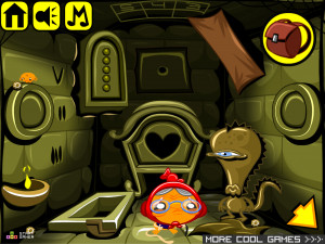 Игра Счастливая Обезьянка 582: Золото Башни (Monkey GO Happy Stage 582: Tower Gold) — играть онлайн бесплатно (изображение №5)