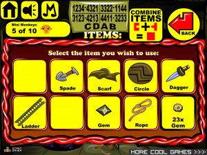 Игра Счастливая Обезьянка 582: Золото Башни (Monkey GO Happy Stage 582: Tower Gold) — играть онлайн бесплатно (изображение №7)