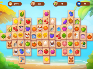 Игра Пасьянс Маджонг Ферма (Solitaire Mahjong Farm) — играть онлайн бесплатно (изображение №2)