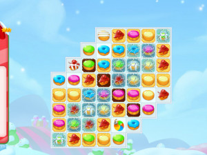 Игра Куки Краш Рождество 2 (Cookie Crush Christmas 2) — играть онлайн бесплатно (изображение №5)