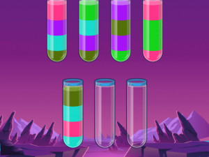 Игра Забавная Сортировка Воды (Fun Water Sorting) — играть онлайн бесплатно (изображение №3)