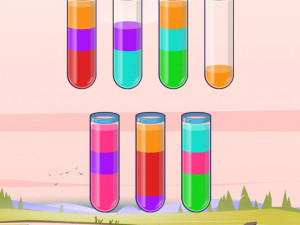 Игра Забавная Сортировка Воды (Fun Water Sorting) — играть онлайн бесплатно (изображение №6)