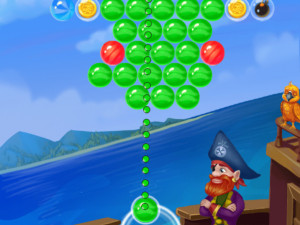Игра Пиратские Пузырьки Мания (Bubble Pirates Mania) — играть онлайн бесплатно (изображение №2)