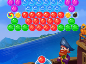 Игра Пиратские Пузырьки Мания (Bubble Pirates Mania) — играть онлайн бесплатно (изображение №3)