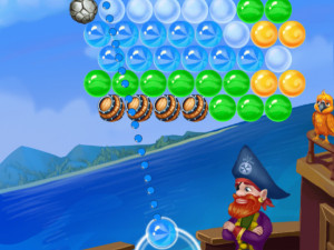 Игра Пиратские Пузырьки Мания (Bubble Pirates Mania) — играть онлайн бесплатно (изображение №4)