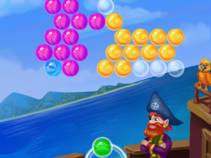 Игра Пиратские Пузырьки Мания (Bubble Pirates Mania) — играть онлайн бесплатно (изображение №5)