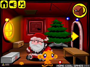 Игра Счастливая Обезьянка 586: Молоко и Печенье (Monkey GO Happy Stage 586: Milk And Cookies) — играть онлайн бесплатно (изображение №6)