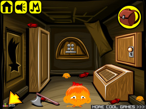 Игра Счастливая Обезьянка 593: Новогодняя Вечеринка С Шампанским (Monkey GO Happy Stage 593: New Year's Eve Monkeys Champagne Party) — играть онлайн бесплатно (изображение №3)