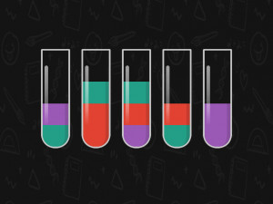 Игра Сортировка Воды по Цвету (Water Color Sort) — играть онлайн бесплатно (изображение №2)