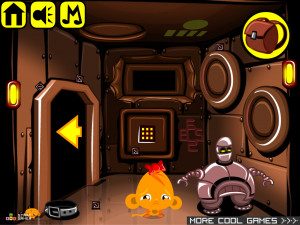 Игра Счастливая Обезьянка 598: Песчаный Монстр (Monkey GO Happy Stage 598: Sand Monster) — играть онлайн бесплатно (изображение №7)