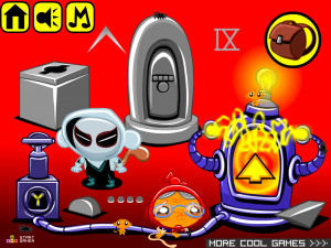 Игра Счастливая Обезьянка 599: Обезьянья Вселенная (Monkey GO Happy Stage 599: Monkeyverse) — играть онлайн бесплатно (изображение №5)