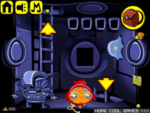 Игра Счастливая Обезьянка 600: Робо Башня (Monkey GO Happy Stage 600: Robo Tower) — играть онлайн бесплатно (изображение №4)