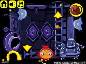 Игра Счастливая Обезьянка 600: Робо Башня (Monkey GO Happy Stage 600: Robo Tower) — играть онлайн бесплатно (изображение №5)
