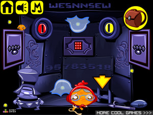 Игра Счастливая Обезьянка 600: Робо Башня (Monkey GO Happy Stage 600: Robo Tower) — играть онлайн бесплатно (изображение №6)